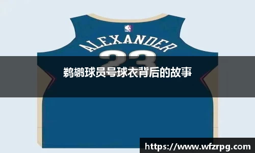 鹈鹕球员号球衣背后的故事